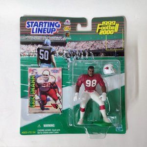 1999 Eric Swann Arizona Cardinals Kenner Starting Lineup ROOKIE Football figure